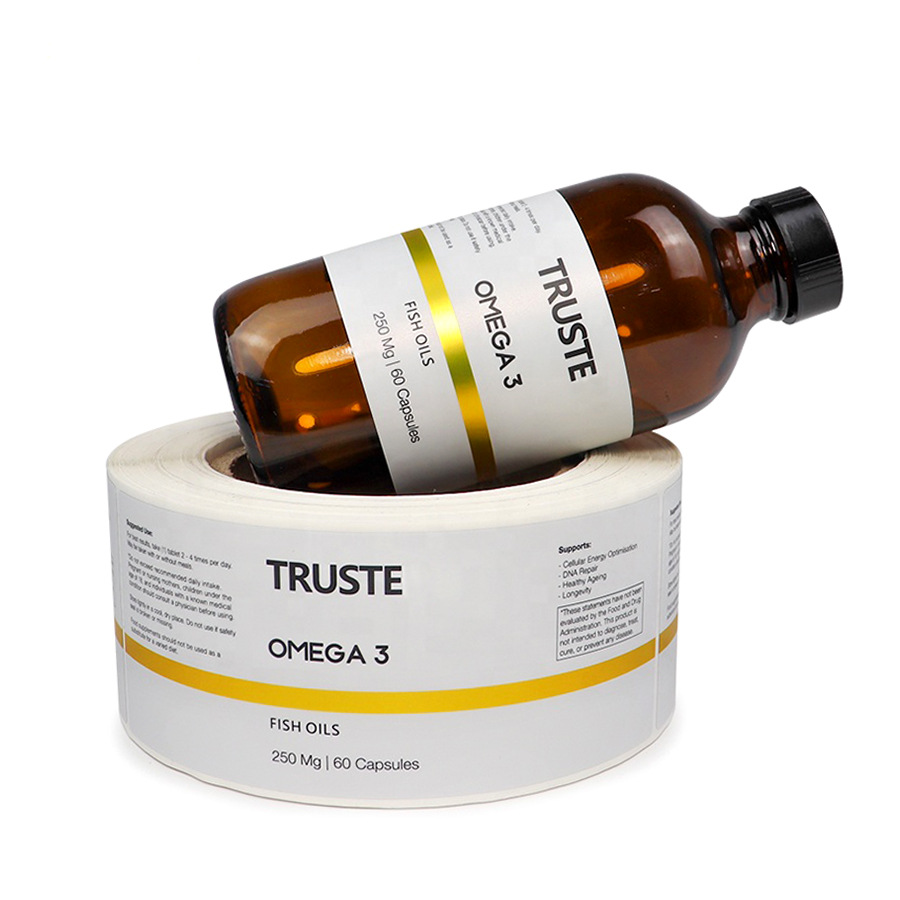 Medical Label - Customized Coated Paper Pharmaceutical Bottle Stickers