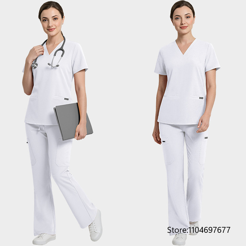 Medical Lab Uniform - New Hospital Doctor Workwear Unisex Surgery