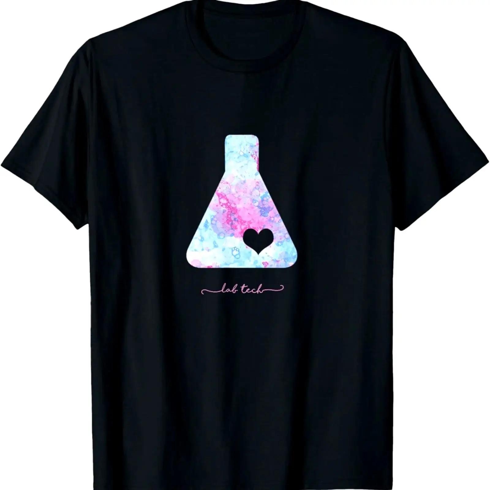 Medical Lab Week - Beaker with heart medical lab tech