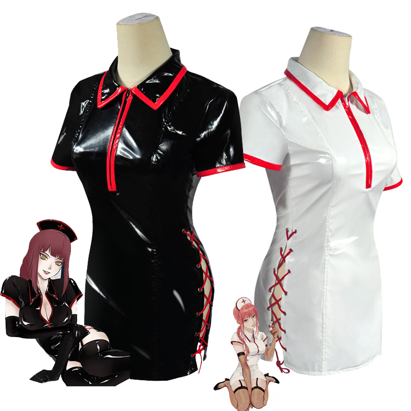 Medical Lab Uniform - Anime Chainsaw Man Cosplay Costume Makima