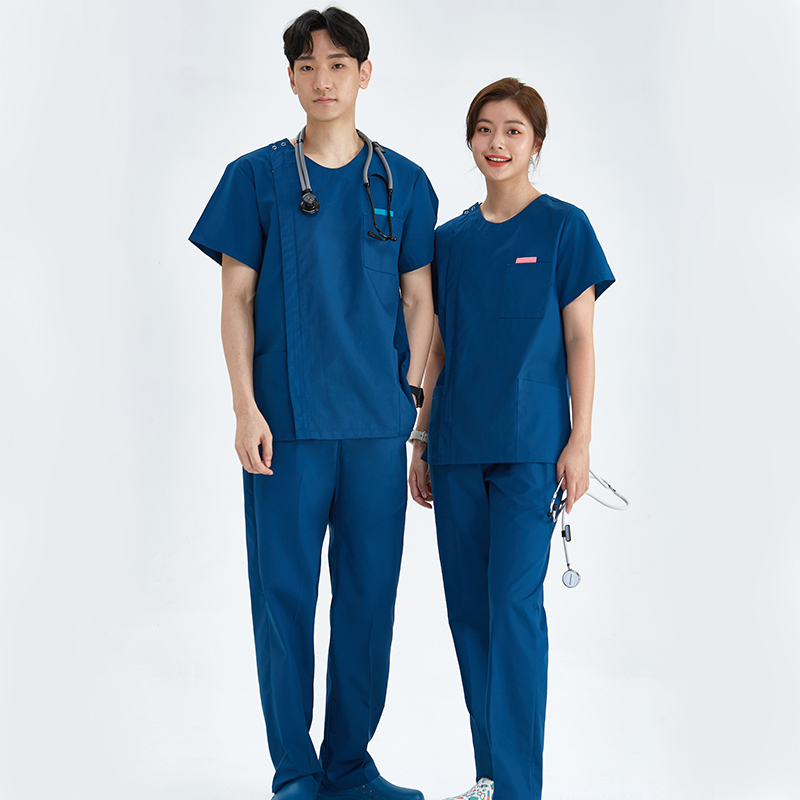 Medical Lab Uniform - Zipper Nurse Uniforms Medical Scrubs Dental