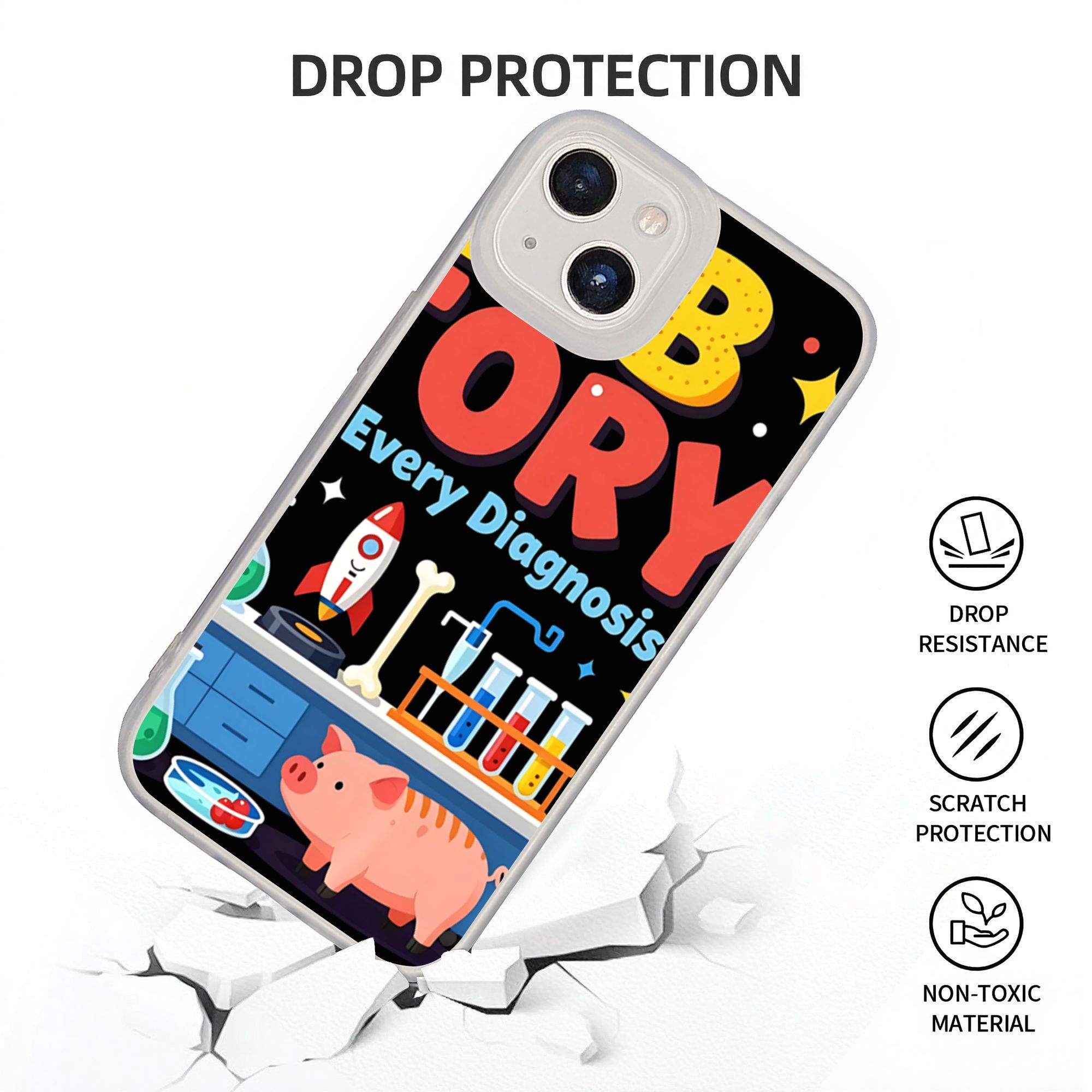 Medical Lab Week - New Armor Bumper Shockproof Medical Laboratory