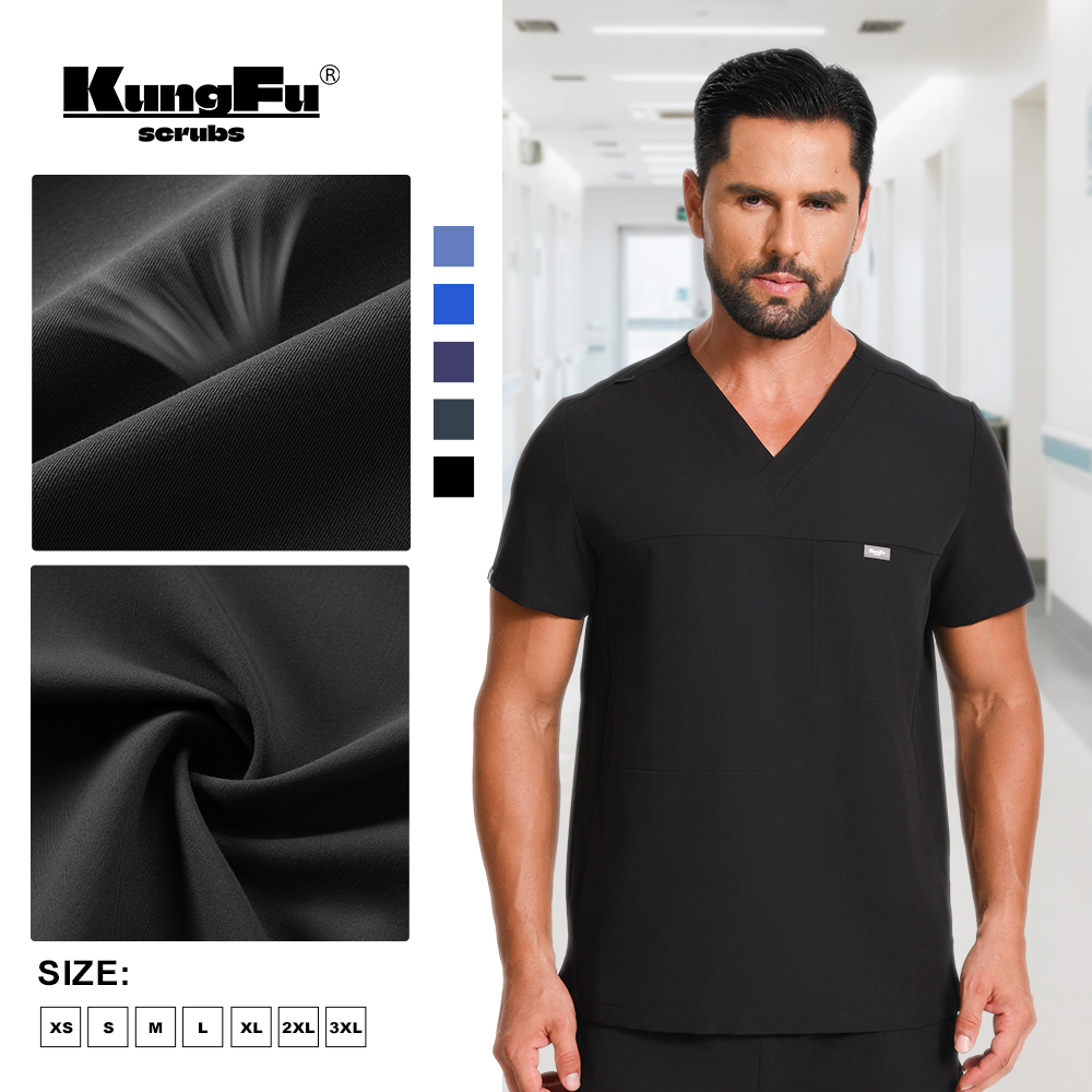 KUNGFU SCRUBS Men Surgical Uni - Medical Lab Uniform review and price