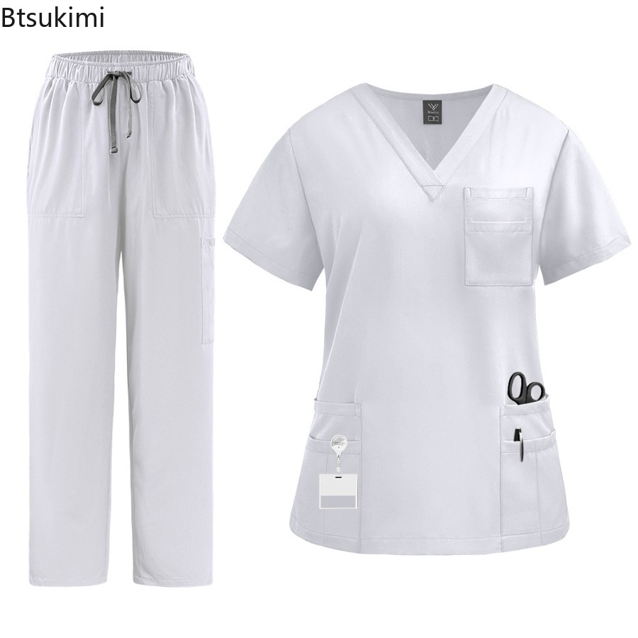Uniform Nurse Women Scrub Shor - Medical Lab Uniform review and price