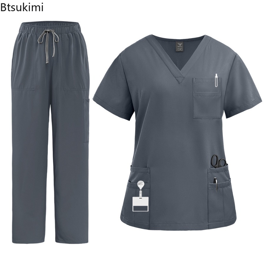 Uniform Nurse Women Scrub Shor - Medical Lab Uniform review and price