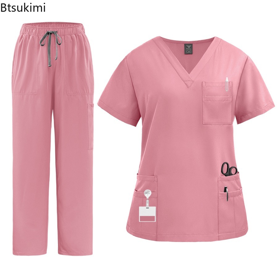 Uniform Nurse Women Scrub Shor - Medical Lab Uniform review and price