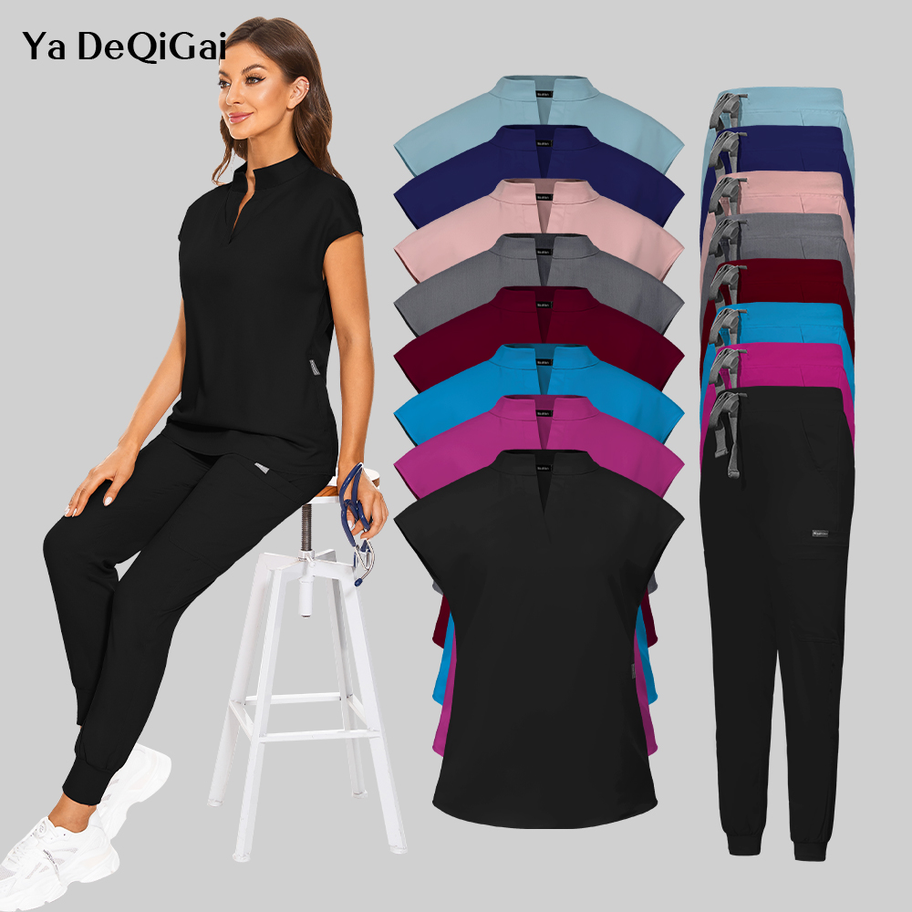 Plus Size Scrubs Set Women Med - Medical Lab Uniform review and price