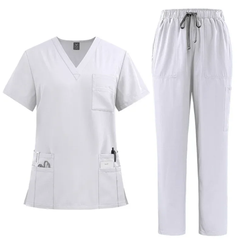 Classic New Nurse Scrubs Set M - Medical Lab Uniform review and price