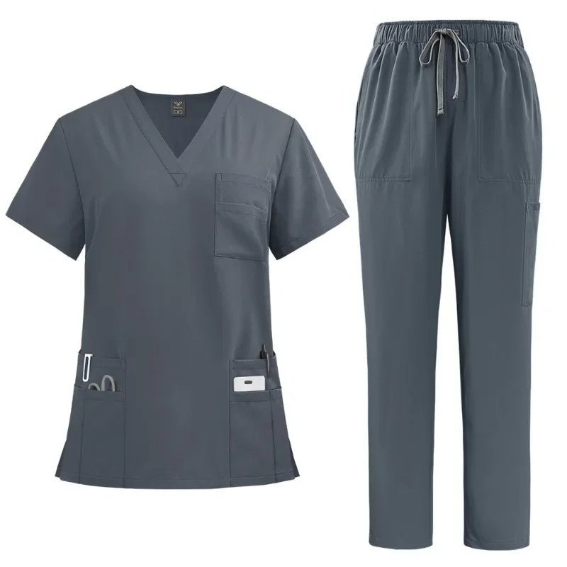 Classic New Nurse Scrubs Set M - Medical Lab Uniform review and price