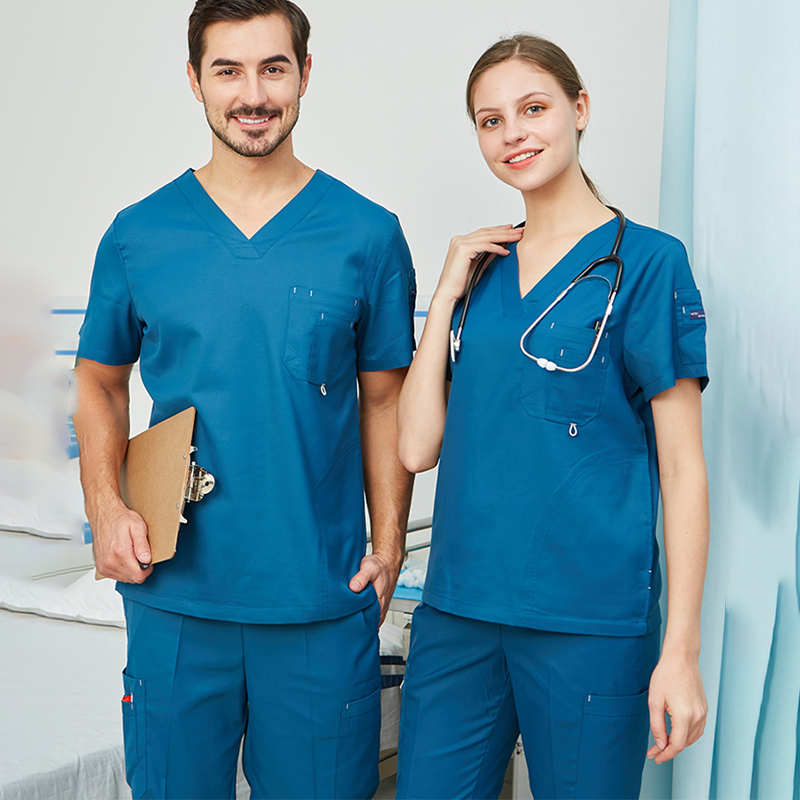 Scrub Set Uniform Nurse Workwe - Medical Lab Uniform review and price