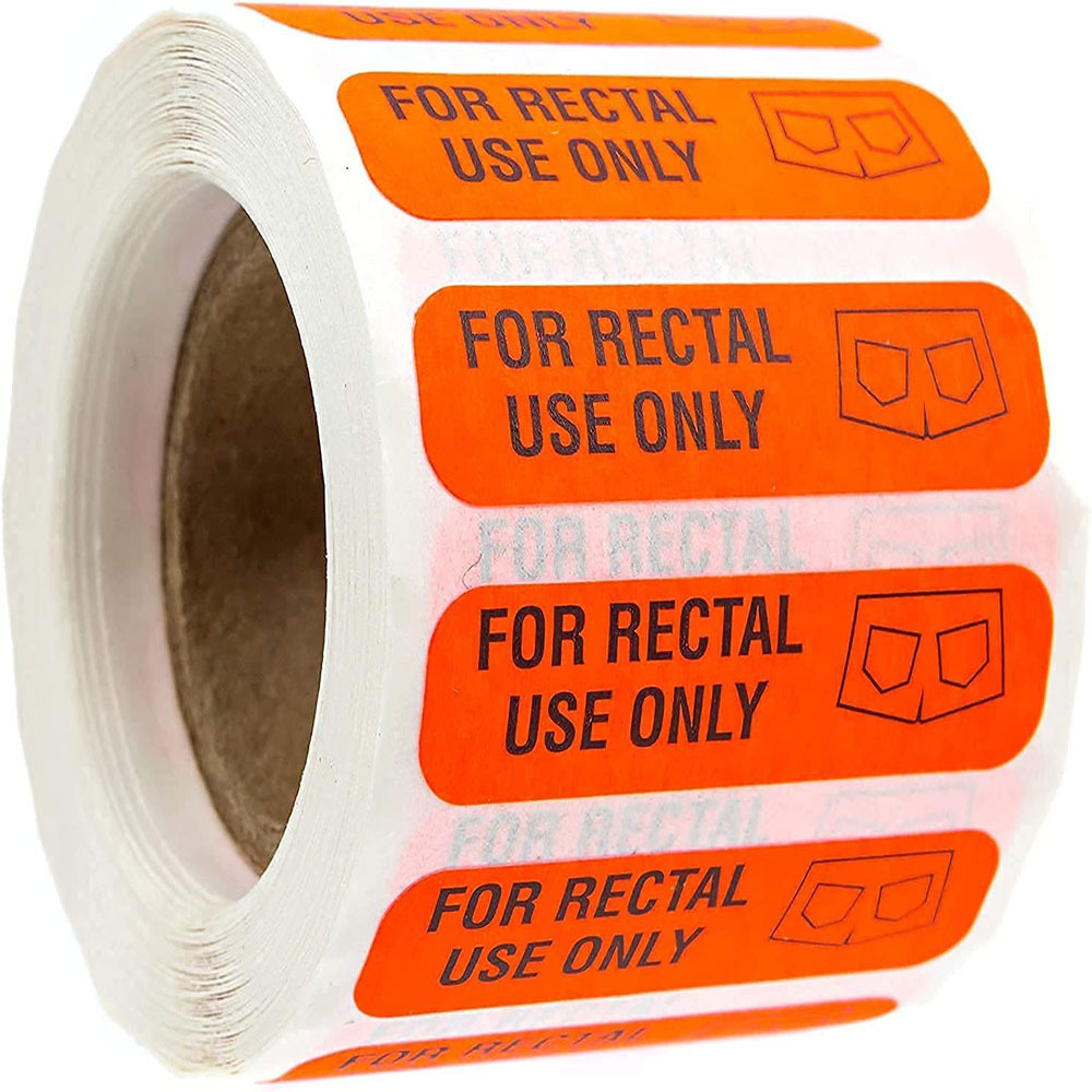 Medical Rectal Only Adhesive L - Medical Label review and price