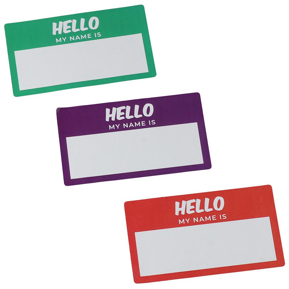 10 Sheets Hello My Name is Nam - Medical Label review and price