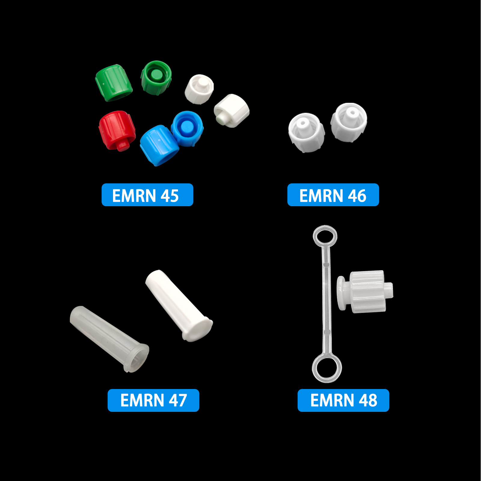 500pcs Male Luer Caps Hole for - Medical Lab Usa review and price